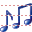 Music notes icon