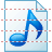 Music file icon