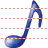 Music note icon