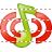 Vibrate ring tone icon