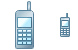 Cell phone icons