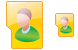 Contact photo icons