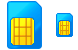 SIM card icons