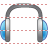 Head-phones symbol icon