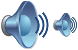 Loudspeaker icons