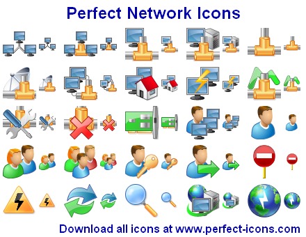 Windows 8 Perfect Network Icons full