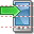 Upload to phone icon