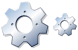 Gear icons