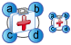 Medical network icons