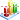 3D bar chart icon