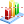 3D bar chart icon