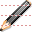 Black pencil icon