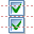 Check boxes icon