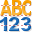 Letters and digits icon
