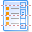 Scroll list icon