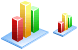 3D bar chart .ico