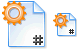 Page number format icons