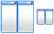 Split window icons