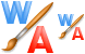 WordArt icons