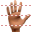 Fingers icon