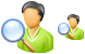 Find contact icons