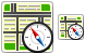 Orienteering icons