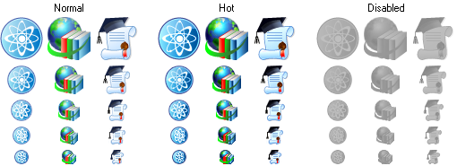 scientific and engineering icons