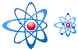 Atom symbol icons