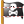 Pirate flag icon