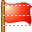 Red flag icon
