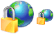 Lock web icon