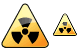 Radioactive icons