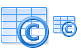 Copyright table icons