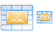Letter table icons