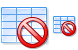 No table icons