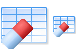 Table eraser icons
