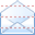 Open envelope icon