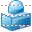 Space communication icon