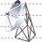 Radio transmitter icon