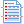 List icon