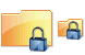 Locked folder icons