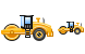 Road roller icons