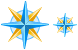 Wind rose icons