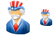 Uncle Sam icons