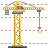 Hoisting crane icon