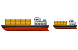 Cargo ship icons