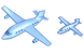 Airplane icons