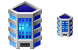 Business building icons