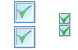 Check boxes icons