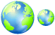 Globe icons